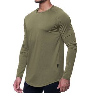 Lu – tenue de Yoga pour hommes, T-shirt de Sport à manches longues, vêtements d'entraînement serrés, vêtements de Fitness élastiques à séchage rapide, offre spéciale