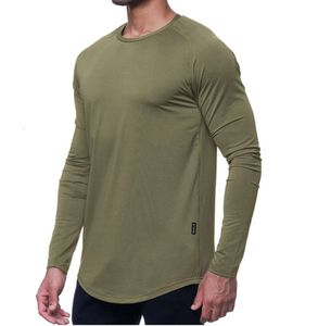 Lu Hombres Equipo de yoga Deportes Camiseta de manga larga Estilo deportivo para hombre Entrenamiento apretado Ropa de fitness Ropa elástica de secado rápido fashion556