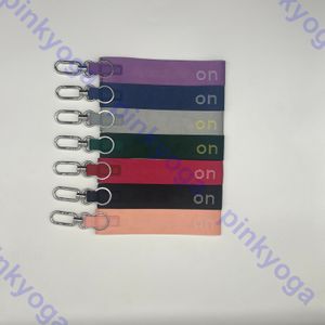 Jamais perdu le porte-clés Pinkyoga Fashion Yoga Fitness Fitness Running Elastic Keychainshigh Quality