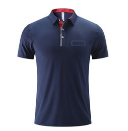 Lu Men d'extérieur Polo Mens Mens Sèche à sec le plus sèche Séture à manches courtes mâles à manches courtes à haute quantité Silk Summer