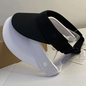 Lu casquette à visière extérieure chapeaux de Baseball Yoga rétro Ba casquettes toile loisirs mode soleil pour Sport sangle arrière chapeau visières