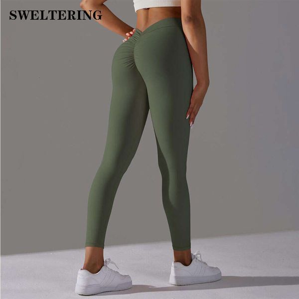 Lu Pant Align Lemon Align Lemon Lu Pant High Running Yoga Fiess Femmes Taille Slim Pantalon Push Up Sport Leggings Gym Athletic Quick Dry Joggi