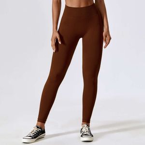 Lu Pantalon Aligner la taille MODITIN femmes haute sans couture Fitness pantalon salle de sport élégant Chic Design séchage rapide Leggings vêtements d'entraînement jolies couleurs citron LL Jogger Lu-08 2024