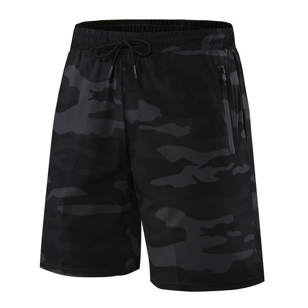 lu été hommes sport fitness camouflage shorts entraînement en plein air course loisirs cinq cents shorts taille m-2xl respirant 202032