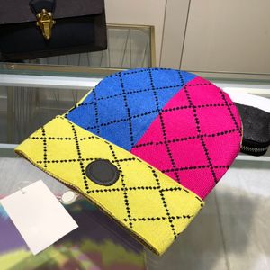 Venta caliente de invierno para mujer para hombre de moda multicolor de alta calidad de lana de algodón sombrero de punto sombreros gorros para hombre