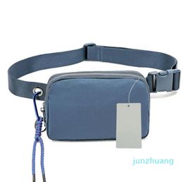 LU Le même sac double nylon imperméable Fanny pack sports de loisirs Fanny pack 12 sac de poitrine sac de rangement de course transfrontalière