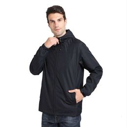 Lu Veste imperméable, Trench-Coat imprimé pour Hommes, Sprinter Mince monocouche pour Hommes, rosée de Sports de Plein air