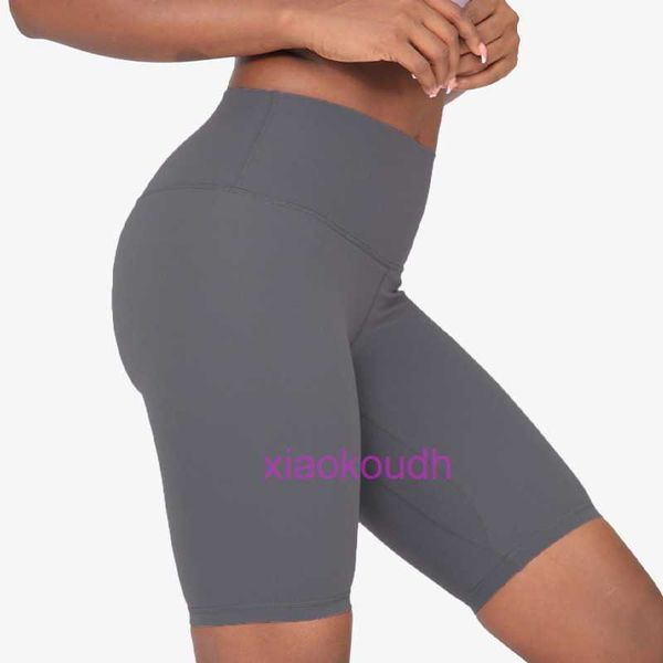 Lu Woman Yoga Sports Biker Hotty Shorts chauds même pantalon de cyclisme mat