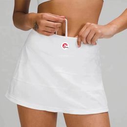 lu Vrouwen Sport Yoga Rokken Gym Kleding Vrouwen Hardlopen Fitness citroen Golf Skorts Rokken voor Vrouwen Zacht Ademend