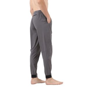 LU femmes LL hommes Jogger pantalons longs Sport Yoga tenue séchage rapide cordon de serrage poches de sport pantalons de survêtement pantalon décontracté taille élastique fitnessO