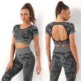 Lu Yoga Align Vente chaude Femmes sans couture Fonctionnelles coulées à manches courtes T-shirt sèche Iess Iess Pantalon de yoga serré Sestages Activewear Set LL Lemon Gym 2024