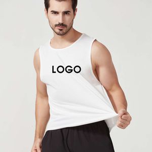 Lu Yoga Align U Vest Men Boy Fiess Fiess Body Bodyture Wicking Muscle Gym Tops porte sans manches