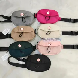 lu yogatas overal riemtas heuptasje ontwerper klassieke borst heuptas nylon dames heren schouder crossbody heuptassen ontwerpers draagtas met merklogo