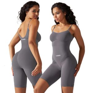 Lu Yoga BodySuit Align Jumpsuit 2023 SEamless Sexy Sexy Peach Hip One Piece Body Body Shapewear Fiess Sports Yoga Wear Lemon Ll Sport