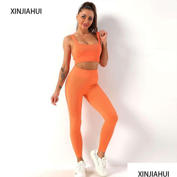 Lu Yoga Lemon Set Line Femme 2 Fruits Robe De Sport Legging Supérieur Dépression Courir Livraison Directe Dhhtp