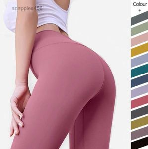 Lu-Yoga Leggings de sport Shorts pour femmes et caprice en polaire vêtements de sport pour femmes pantalons de sport vêtements de Fitness filles Leggings de course Gym robe cintrée vestidos