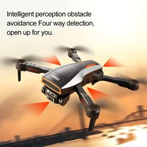 Drone LU50 con fotocamera, drone pieghevole per evitare ostacoli per principianti con flusso ottico