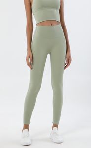 Luwomen-752 Vente chaude Femmes Pantalons de yoga Pantalons de fitness de couleur solide et de couleur