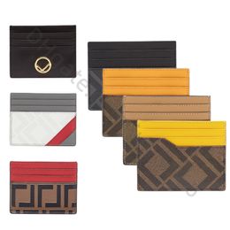 Porte-cartes en cuir véritable Luality porte-cartes porte-cartes Luxurys designer portefeuille unique hommes femmes porte-monnaies porte-clés poche intérieure fente intérieure