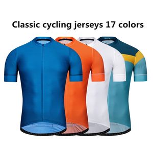 Lubi Men Summer Pro Cycling Jersey Korte mouw fietsen shirt fiets slijtage bergwegen kledingcyclus racen MTB kleding 220614