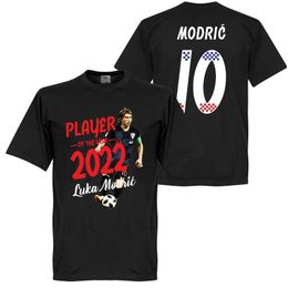 Luca Modric 2022 World Cup Football Anniversary Croatie Soccer Jersey Camiseta de Futbol Shirt Fan Tops