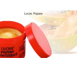 Lucas 75g beauté maquillage papaye pommade baume à lèvres australie crèmes hydratantes 75g pommades soins quotidiens