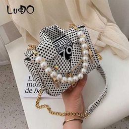 Luccdo Femmes mini sac de veste mode Lady Motorcycle Sacs Chaîne épaule Sacs de bodal pour femmes 2020 SAC FEMME328X