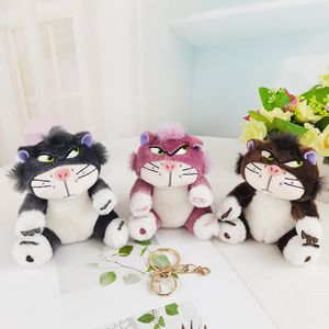 LUCIFER Poll Pendant Funny Mary Cat Plush Toy Wholesale Figaro Cat Doll Kelechain