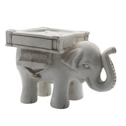 Lucky Elephant Candle Holders Resin Retro Creative Small Candlestick Birthday Bruiloft Party Gift Home Decoratie Craft Gifts Ornamenten