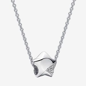 Lucky Star Hangschakeling Charm Ketting Designer Chain 925 Silver DIY Fit Pandora Women Sieraden Gift