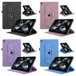 Lucky Tree PU Cajas de cuero para iPad 11 Air4 Air5 10.9 5 6 7 8 9 9.7 10.2 10.5 10 Impresos de moda Tarjeta de cobertura Flip Slot Pouch