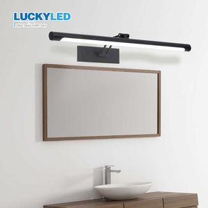 LUCKYLED Led Applique 8W 12W Salle De Bains Miroir Lumière Étanche Vanité Lumière AC 85-265V Applique Murale Applique Lampes 210724