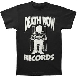 Lucu t-shirt Pria Baru t-shirt Death Row Records Putih t-shirt Katun Kaos Pria Musim Panas Kaos mode Ukuran Euro 220610269J
