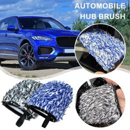 Lucullan Detailer de microfibra de dos lados Glove de lavado CAR CAR SUPER ACCESORIOS Soft Detalles Sablo Long 1/2pcs Mi S3L5