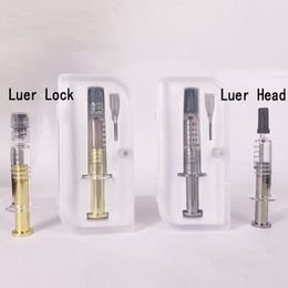 Seringue en verre Luer Lock, injecteur d'huile de 1ml avec marque de mesure, pointe d'aiguille pour outil de remplissage de cartouches TH205 M6T