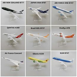 Lufthansa russe France chili KLM brésil espagne britannique USA ERJ145 A340 A350 B737 B747 B787 modèle d'avion 16 cm 240118