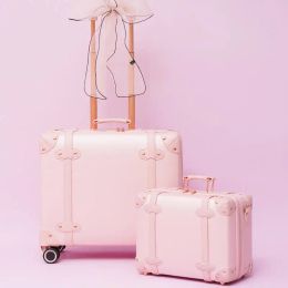 Bagage 18 inch reiskoffer dames kleine lichte carryon bagagetas 16 inch mode koffer heren trolley case speciale luchtdoos