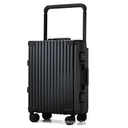 Bagages de 20 pouces Carrier Suitcase Maletas Viaje Frame en aluminium Wide Tension Perte à la fois aux hommes et aux femmes porteurs de transport Sac de voyage