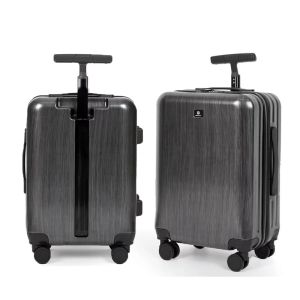 Bagage 20 inch draagtekensbedrijf Kleine koffer met stomme wielen PC Rolling Bagage Case Zipper Hand Bagage Travelzakken