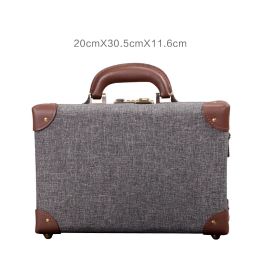 Bagages 2023 Petite valise 13 pouces chariot, valise légère, nouvelle valise étudiante, mini trompette