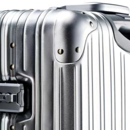 Luggage Aluminio Magnesium Aleación Malima de viaje de 20 pulgadas con ruedas Envío gratis