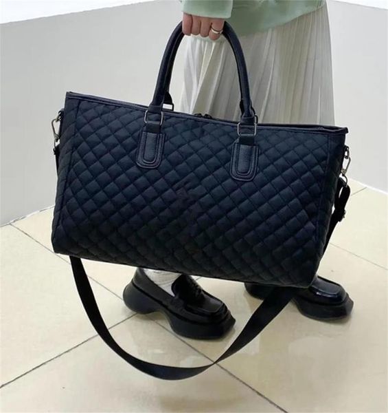 Sac à bagages pour femmes, nouveau design à imprimé de luxe sportif à la mode, sac à bagages en cuir de voyage