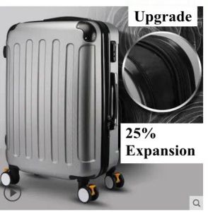 Bagagemerk 20 inch 22 24 inch rollende bagagekoffer instapkastje reisbagage koffers spinner cases trolley koffer wiel kas