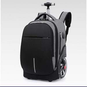 equipaje mochila de viaje de diseñador bolso de diseñador para hombres bolso de mano Bolsas de lona Mochila con equipaje rodante Mochila escolar con ruedas de 18 pulgadas con ruedas Viaje para adolescentes