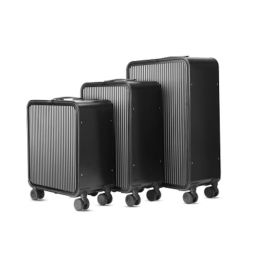 Bagages à bagages High-Quality Board de 20 "24" pouces de taille en aluminium Tas Lock 100% Spinner Business Trolley Sac à bagages sur roue