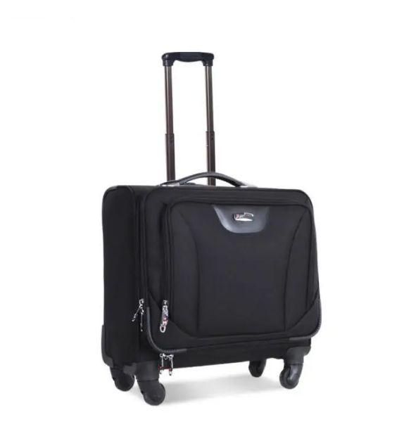 Bagages hommes d'affaires sac à bagages sur roues 18 pouces transport de bagages à main