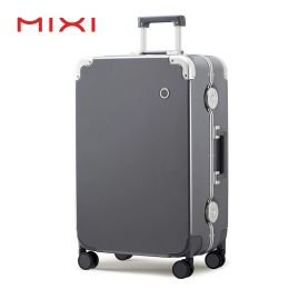 Luggage Mixi 2023 Nouveau portage sur bagages 20 '' Varigne de voyage Roule de bagages à bagages Frame PC Hardside avec Spinner Wheels Tsa Lock 24 '' '