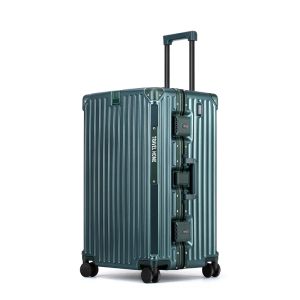 Bagage oversized multifunctionele reiskoffers grote capaciteit bagage aluminium frame geplussiseerde universele wiel kas instapzak