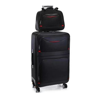 Bagage koffer drager grote capaciteit reiskoffer trolley zakken waterdichte oxford rollende bagage spinner wielen hut doorgaan