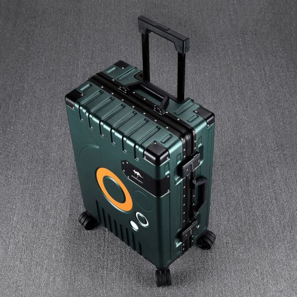 Equipaje Vnelstyle Trolley Madura Mujeres 20/24/26 pulgadas Ultraquiet Rolling Luggage Fashion Contraseña Traveling Boarding Travel